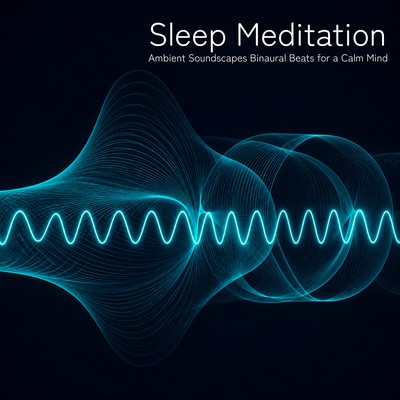 Sleep Meditation: Ambient Soundscapes Binaural Beats for a Calm Mind Front Cover