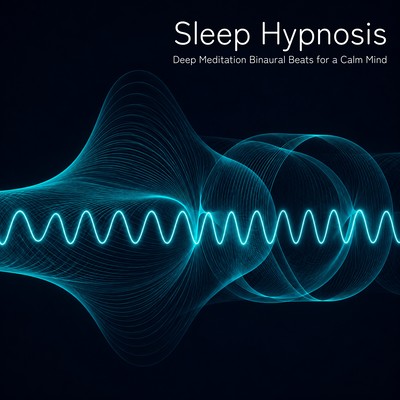 Sleep Hypnosis: Deep Meditation Binaural Beats for a Calm Mind Front Cover