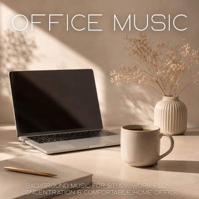 Office Music - Background Music for Study, Work Flow, Concentration & Comfortable Home Officeのジャケット写真