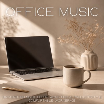 Office Music - Background Music for Reading, Focus, Productivity & Comfortable Workspaceのジャケット写真