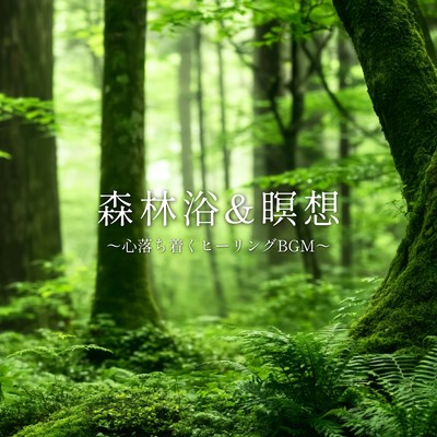 Forest bathing & meditation ~Healing background music to calm the mind~ Front Cover