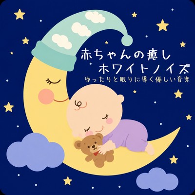 White noise for babies - gentle music to help them fall asleep. Front Cover