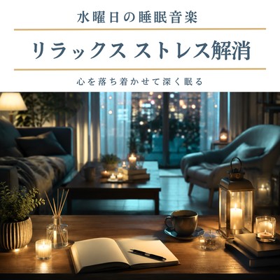 Wednesday Sleep Music: Relax, Stress Relief, Calm Mind, and Deep Sleep Front Cover