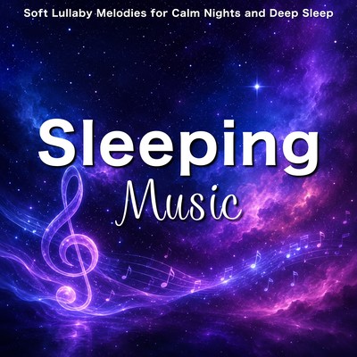 Sleeping Music: Soft Lullaby Melodies for Calm Nights and Deep Sleepのジャケット写真