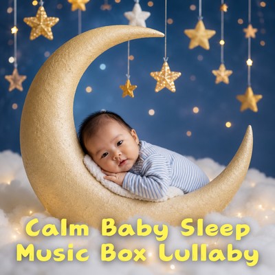 Calm Baby Sleep: Music Box Lullaby Front Cover