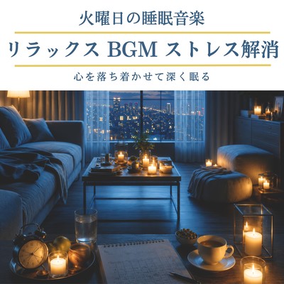 Tuesday's Sleep Music: Relaxing Background Music for Stress Relief, Calming the Mind and Deep Sleep Front Cover