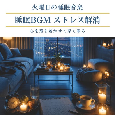 Tuesday's Sleep Music: Sleep BGM for stress relief, calming the mind and promoting deep sleep. Front Cover