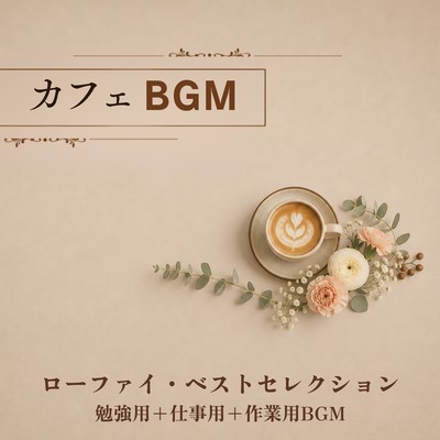 Cafe background music - Lo -fi best selection - for studying, working, and other tasks Front Cover