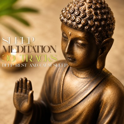 Sleep Meditation 30 Tracks - Deep Rest and Calm Sleep Front Cover