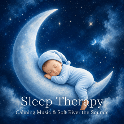 Sleep Therapy - Calming Music & Soft River the Soundsのジャケット写真