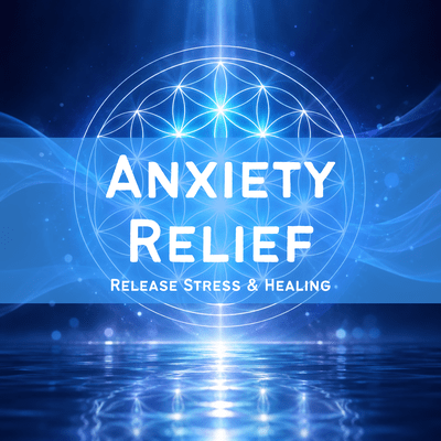 Anxiety Relief - Release Stress & Healing Front Cover