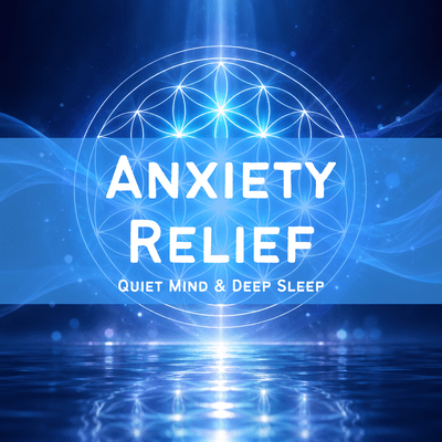 Anxiety Relief - Quiet Mind & Deep Sleep Front Cover