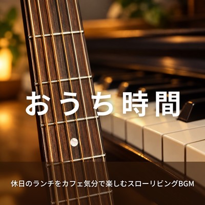 Staying at Home - Enjoy a leisurely lunch at a cafe with slow-living background music. Front Cover