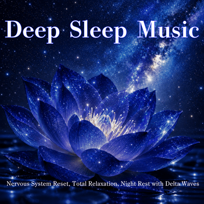 Deep Sleep Music, Nervous System Reset, Total Relaxation, Night Rest with Delta Waves Front Cover