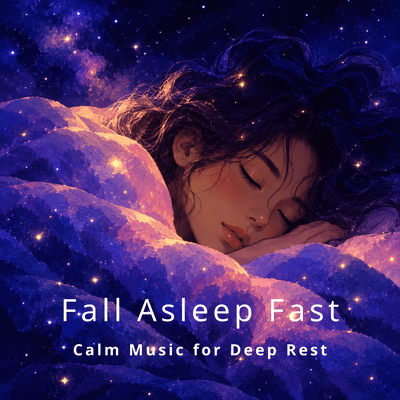 Fall Asleep Fast - Calm Music for Deep Rest Front Cover