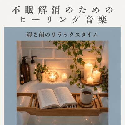 Healing music to relieve insomnia - Relaxing time for restful sleep by regulating the autonomic nervous system Front Cover