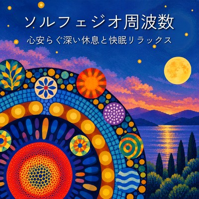 Solfeggio Frequencies: Promoting deep, peaceful rest and restful sleep. Front Cover