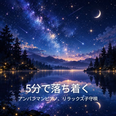 Calm down in 5 minutes - Anpanman Piano, Relaxing Lullabies Front Cover