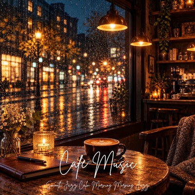 Cafe Music Smooth Jazz Calm Morning Relaxing Music Front Cover