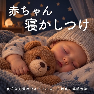 White Noise for Baby Night Crying Relief - Soothing Sleep Music Front Cover