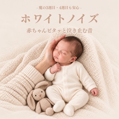 ~Peace of mind during the dreaded third and fourth weeks~ Sounds that instantly stop babies from crying - White noise Front Cover
