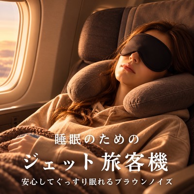 Jet Airplane for Sleep - Peaceful Brown Noise for Safe and Restful Sleep Front Cover