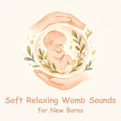 Soft Relaxing Womb Sounds for New Borns Front Cover