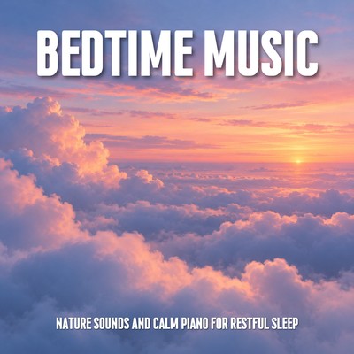 Bedtime Music: Nature Sounds and Calm Piano for Restful Sleepのジャケット写真
