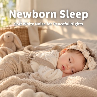 Newborn Sleep - Soft White Noise for Peaceful Nightsのジャケット写真
