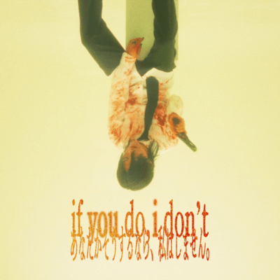 if you do, i don'tのジャケット写真
