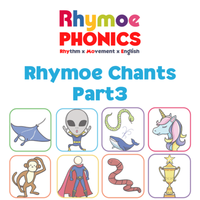Rhymoe Phonics Chants3のジャケット写真