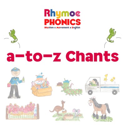 Rhymoe Phonics A to Z Chant Front Cover