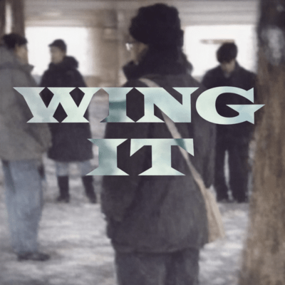 WING IT (feat. mrkn & lil tky) Front Cover
