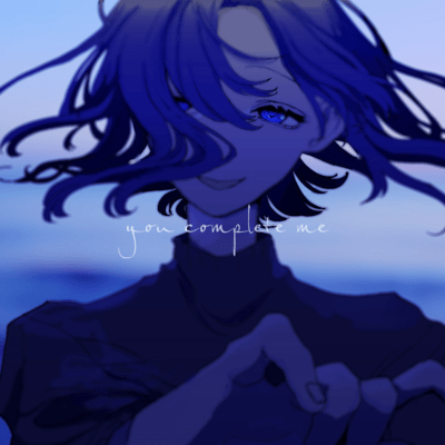 you complete me (feat. v_flower) Front Cover