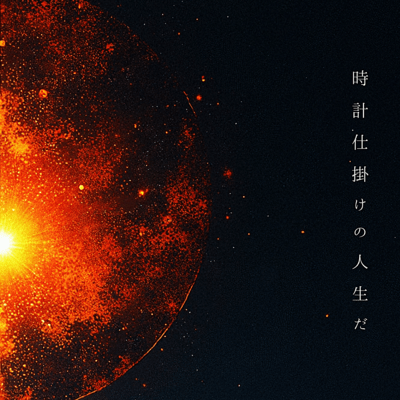 時計仕掛けの人生だのジャケット写真