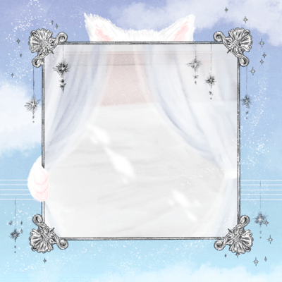 White Cat and Kaleidoscope Front Cover