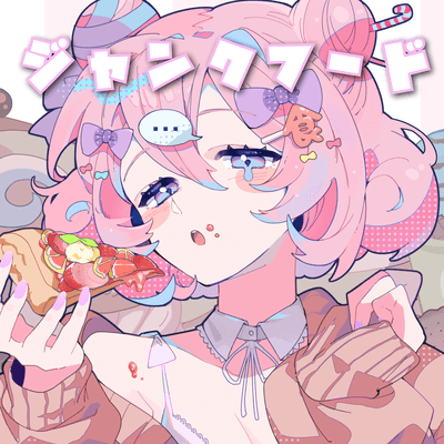 Junk Food (feat. Jihanki) Front Cover