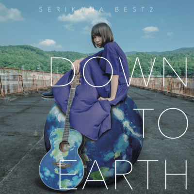 SERIKANA BEST2 "DOWN TO EARTH" Front Cover