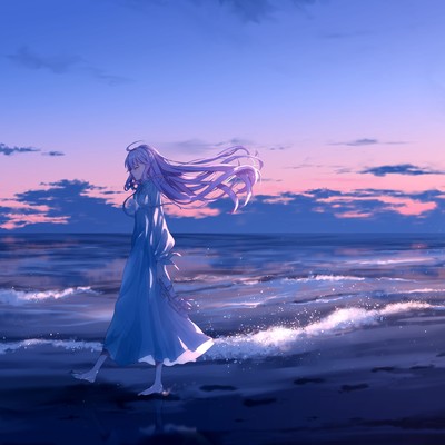 Daybreak Seaside (feat. MiCosmiC baby & Sengoku Natadekoko) Front Cover