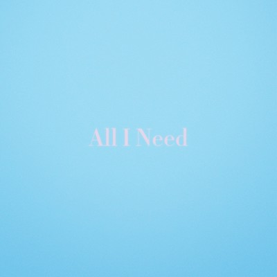 All I Need Front Cover