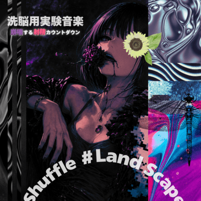 洗脳用実験音楽 崩壊する射精カウントダウン Shuffle #Land Scapeのジャケット写真