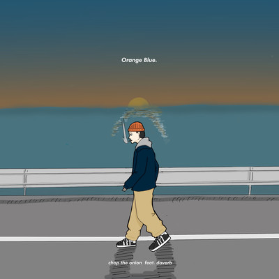 Orange Blue (feat. daverb) Front Cover