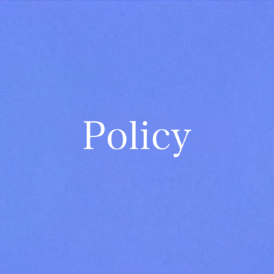 Policy Front Cover