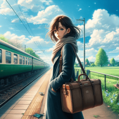 Boston Bag Train Front Cover