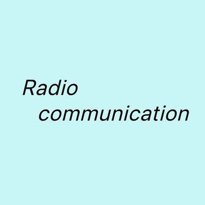 Radio communicationのジャケット写真