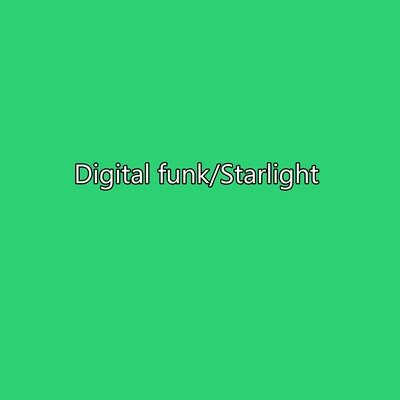 Digital funk/Starlightのジャケット写真