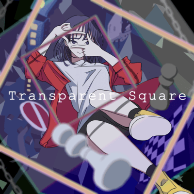 Transparent Square Front Cover