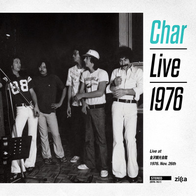Char Live1976 (Live at Kanazawakaikan, Kanazawa, 1976) Front Cover