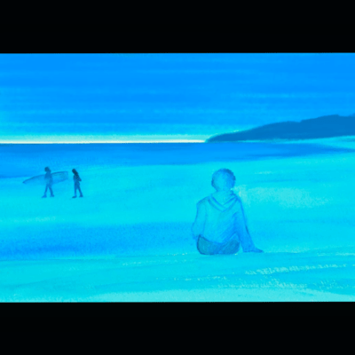 horizon blue Front Cover