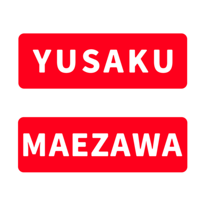 YUSAKU MAEZAWA Front Cover